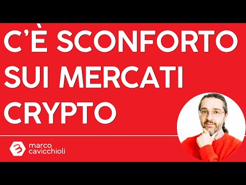 Sui mercati crypto c’è sconforto