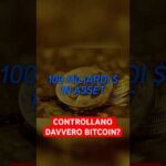 Chi controlla davvero i Bitcoin? La verità sugli ETF!