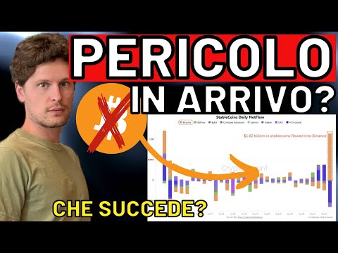 🚨 PERICOLO IN ARRIVO? CHE SUCCEDE? 🚨 MORNING w/CRYPTO: BITCOIN / ALTCOINS [time sensitive]