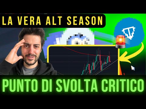 🤯🚨 ALTCOINS: QUESTO E’  IL PUNTO SI SVOLTA 🚨🤯 ALT RECAP [time sensitive]