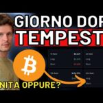 🚨 TEMPESTA SHOCK: E’ FINITA? ATTENZIONE 🚨 MORNING w/CRYPTO: BITCOIN / ALTCOINS [time sensitive]