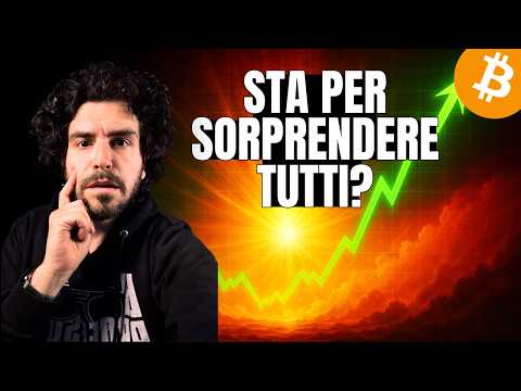Bitcoin sta per sorprendere tutti? Guarda questi grafici!