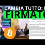 🚨 QUESTO E’ FUORI: HA FIRMATO!!! 🚨 MORNING w/CRYPTO: BITCOIN / ALTCOINS [time sensitive]