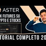🟡 ASTER: TUTORIAL COMPLETO AL DEX SU CRYPTO E TOKENIZED STOCKS