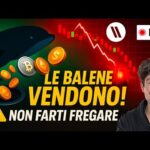 BITCOIN, CRYPTO: LE BALENE STANNO VENDENDO TUTTO! (MA NON FARTI FREGARE…)