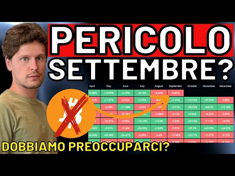 🚨 SETTEMBRE SHOCK: DUMP IN ARRIVO? 🚨 MORNING w/CRYPTO: BITCOIN / ALTCOINS [time sensitive]