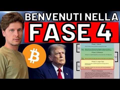 🚨 LA FASE 4 E’ APPENA INIZIATA 🚨 MORNING w/CRYPTO: BITCOIN / ALTCOINS [time sensitive]