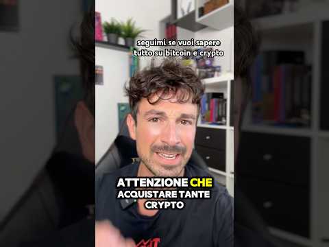 ⚠️SE POSSIEDI ALTCOIN, ASCOLTAMI BENE!! #crypto #trading #bitcoin