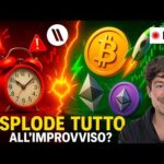 BITCOIN, CRYPTO: POTREBBE ESPLODERE TUTTO DA UN GIORNO ALL’ALTRO QUANDO MENO TE L’ASPETTI?
