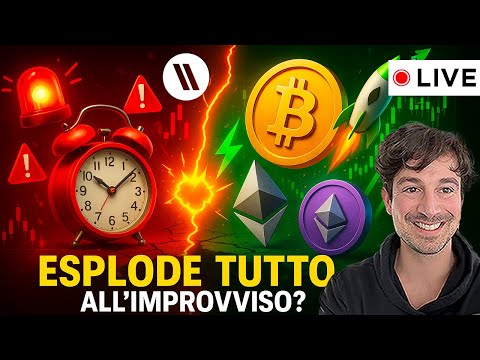 BITCOIN, CRYPTO: POTREBBE ESPLODERE TUTTO DA UN GIORNO ALL’ALTRO QUANDO MENO TE L’ASPETTI?