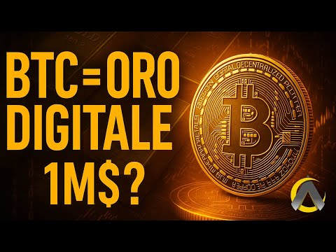 BTC sarà l’ORO DIGITALE a $ 1.000.000 ?