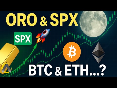Oro e SPX to the moon 🚀… Ma BTC ed ETH quando si svegliano?