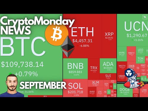 ATTENZIONE a Settembre per Bitcoin e Crypto ‼️ Crypto Monday NEWS w35/’25