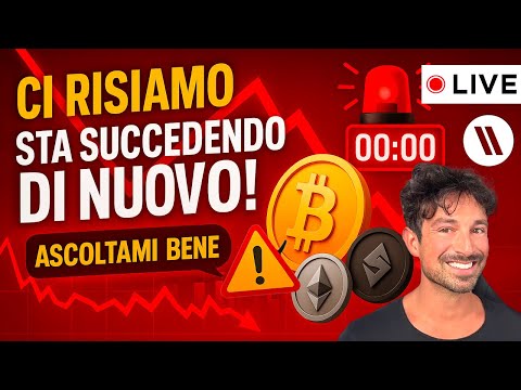 BITCOIN, CRYPTO: CI RISIAMO, STA SUCCEDENDO DI NUOVO!! (ASCOLTAMI BENE, DOBBIAMO PARLARE)