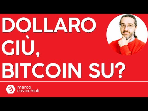 Il dollaro scenderà, facendo salire Bitcoin?