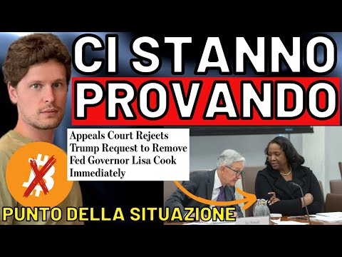 🚨 SITUAZIONE DELICATA: CI STANNO PROVANDO 🚨 MORNING w/CRYPTO: BITCOIN / ALTCOINS [time sensitive]
