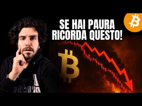 Bitcoin e Crypto: la verità sul crollo dei mercati!