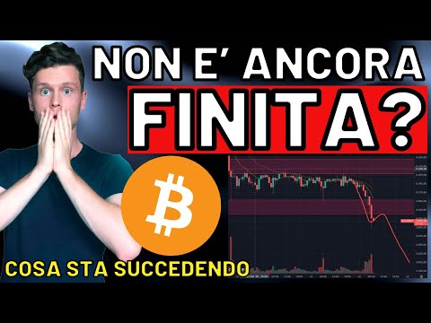 🚨 PERICOLO: NON E’ ANCORA FINITA?! 🚨 MORNING w/CRYPTO: BITCOIN / ALTCOINS [time sensitive]