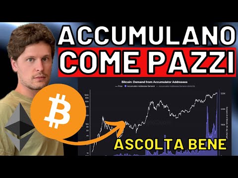 🚨 ATTENZIONE: ACCUMULANO COME PAZZI!! 🚨 MORNING w/CRYPTO: BITCOIN / ALTCOINS [time sensitive]