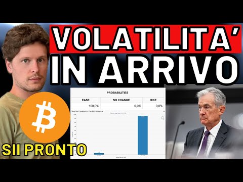 🚨 SHOCK VOLATILITA’ IN ARRIVO 🚨 MORNING w/CRYPTO: BITCOIN / ALTCOINS [time sensitive]