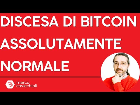 La discesa di Bitcoin è assolutamente normale!