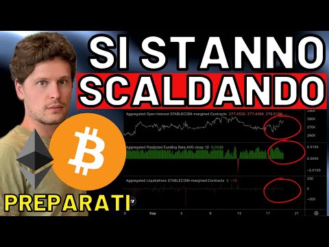 🚨 ATTENZIONE: SI STANNO SCALDANDO!! 🚨 MORNING w/CRYPTO: BITCOIN / ALTCOINS [time sensitive]
