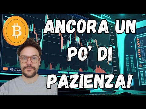 ANCORA UN PO’! BITCOIN SI STA PREPARANDO, OCCHIO A QUESTI LIVELLI! LE ALTCOIN NON SONO SPACCIATE!