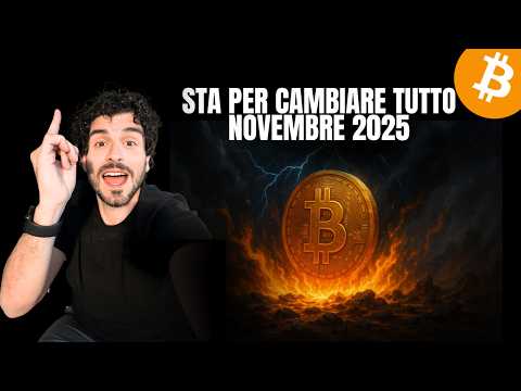 Novembre 2025: Il Mese che Deciderà il Futuro di Bitcoin 💥
