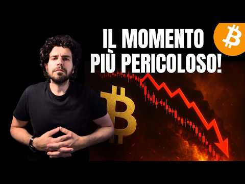 BITCOIN: La fase più pericolosa del ciclo è ADESSO! ⚠️