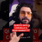 BITCOIN: Questo dato CANCELLA il BEAR MARKET?