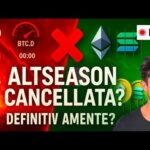 BITCOIN, CRYPTO: LA ALTSEASON È DEFINITIVAMENTE CANCELLATA?