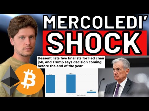 🚨 ATTENZIONE: SHOCK DOMANI PER I MERCATI 🚨 MORNING w/CRYPTO: BITCOIN / ALTCOINS [time sensitive]