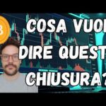 E’ TUTTO CHIARO! BITCOIN PER ADESSO SI SALVA! MA QUESTO NON PUO’ SUCCEDERE! ETHEREUM FAI IL BRAVO!