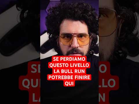 BITCOIN: se PERDIAMO questo livello, CAMBIA TUTTO!