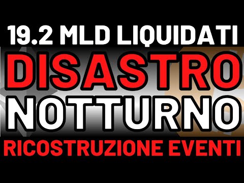 🚨 SHOCK NOTTURNO: MAI SUCCESSO NELLA STORIA 🚨 MORNING w/CRYPTO: BITCOIN / ALTCOINS [time sensitive]