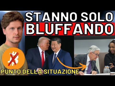 🚨 STANNO SOLO BLUFFANDO 🚨 MORNING w/CRYPTO: BITCOIN / ALTCOINS [time sensitive]