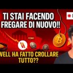 BITCOIN, CRYPTO: TI STAI FACENDO FREGARE DI NUOVO!! (POWELL HA FATTO CROLLARE TUTTO??)