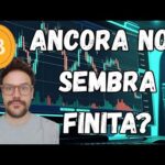 LE BUONE NOTIZIE NON SERVONO! BITCOIN NON REAGISCE! SIAMO MOLTO VICINO AL BARATRO! CI SALVEREMO?!