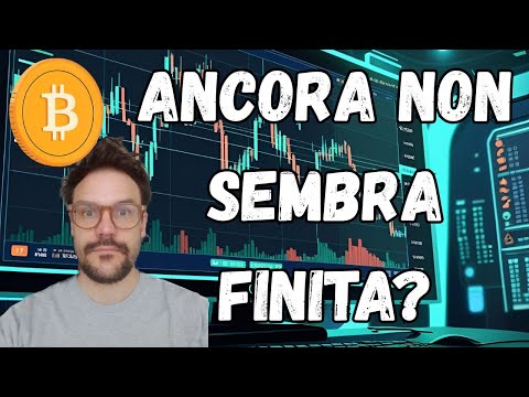 LE BUONE NOTIZIE NON SERVONO! BITCOIN NON REAGISCE! SIAMO MOLTO VICINO AL BARATRO! CI SALVEREMO?!
