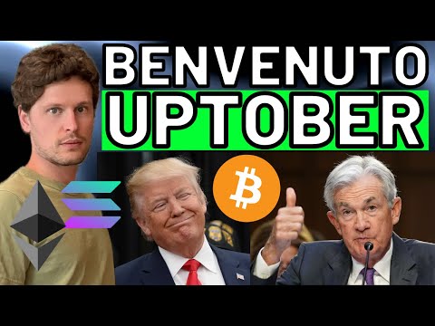 🚨 UPTOBER: PRONTO A VOLARE?! 🚨 MORNING w/CRYPTO: BITCOIN / ALTCOINS [time sensitive]