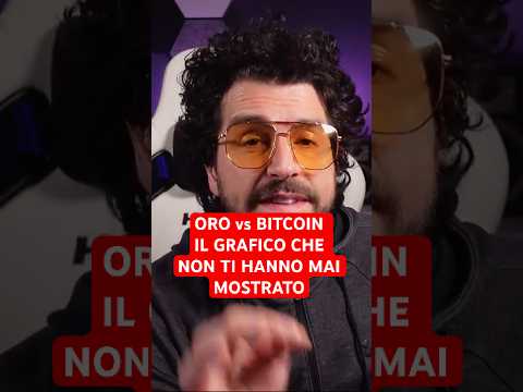 Oro o Bitcoin? La risposta ti sorprenderà!