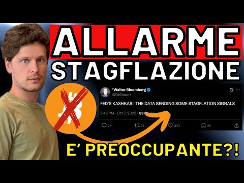 🚨 ALLARME STAGLAZIONE 🚨 MORNING w/CRYPTO: BITCOIN / ALTCOINS [time sensitive]