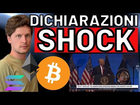 🚨 SHOCK TRUMP: USA SUPERPOTENZA BITCOIN 🚨 MORNING w/CRYPTO: BITCOIN / ALTCOINS [time sensitive]