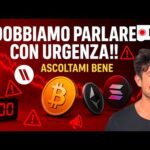 BITCOIN, CRYPTO: DOBBIAMO PARLARE CON URGENZA!! (ASCOLTAMI BENE)