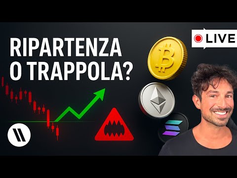 BITCOIN, CRYPTO: POTREBBE RIPARTIRE TUTTO DA QUI o È UNA TRAPPOLA? (ASCOLTA)