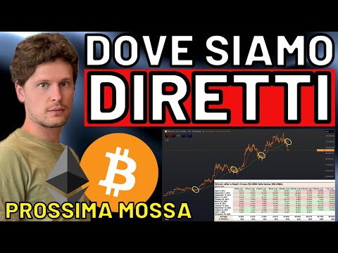 🚨 IMPORTANTE: DOVE SIAMO DIRETTI 🚨 MORNING w/CRYPTO: BITCOIN / ALTCOINS [time sensitive]