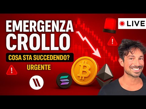 BITCOIN, CRYPTO: EMERGENZA!! IL CROLLO CONTINUA, COSA STA SUCCEDENDO? (URGENTE!)
