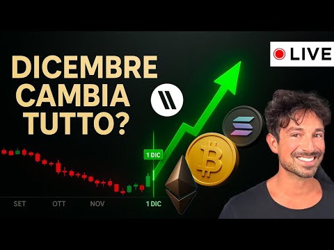 BITCOIN, CRYPTO: DICEMBRE POTREBBE CAMBIARE TUTTO!! (ECCO PERCHÈ)