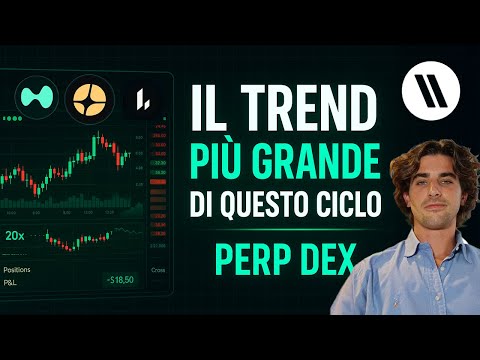 IL TREND E LA NARRATIVA CRYPTO PIÙ GROSSI DI QUESTO CICLO: PERP DEX. L’APPROFONDIMENTO DEFINITIVO