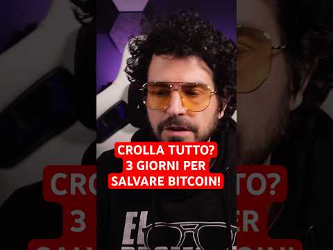 Bitcoin sta per crollare? Guarda questi livelli chiave!